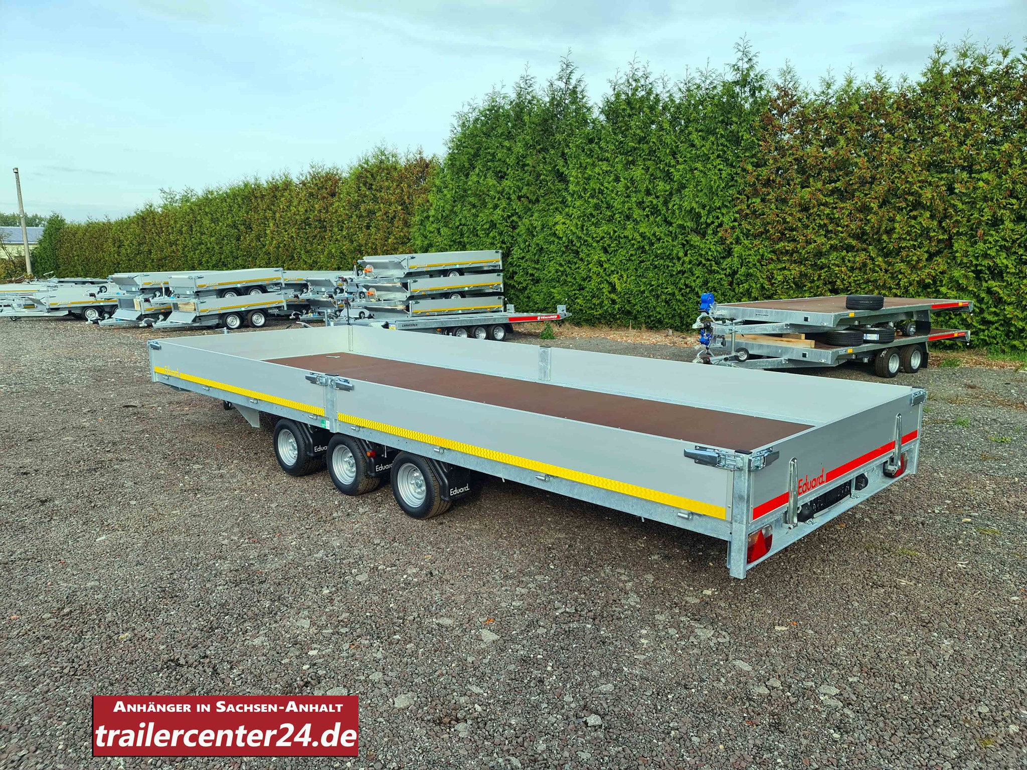 Bild von 3.5t - 6 x 2.20m Allzweckanhänger (optional Schienen, Winde..)