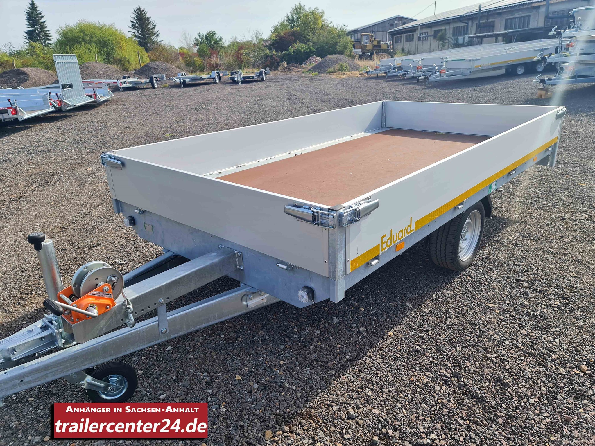 Bild von 1.800 kg - 1-Achser Allzweckanhänger 3,11 x 1,80m gebremst
