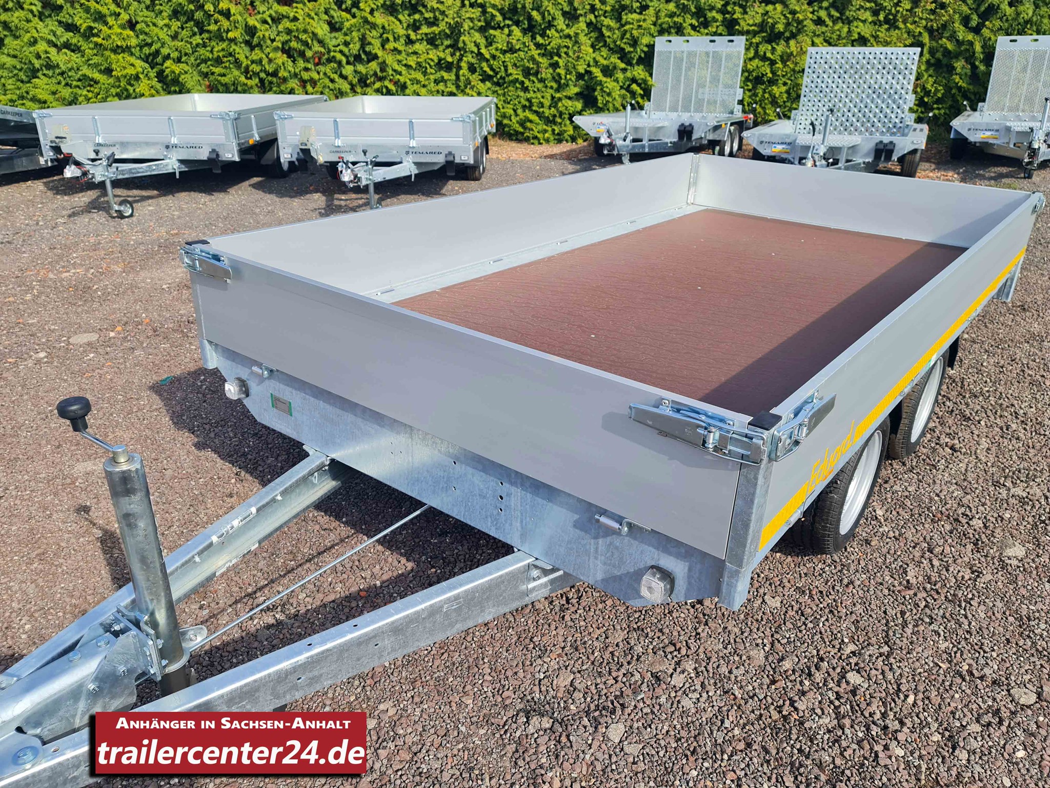 Bild von 2.000 kg - 2-Achser Allzweckanhänger 3,11 x 1,80m gebremst