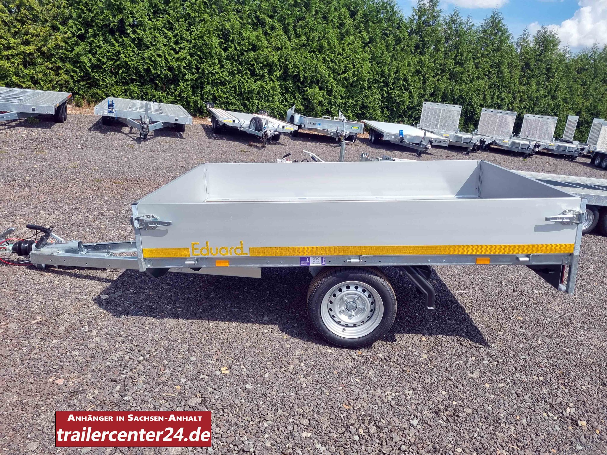 Bild von 750 kg - gebr. 1-Achser Allzweckanhänger 2,30 x 1,45m