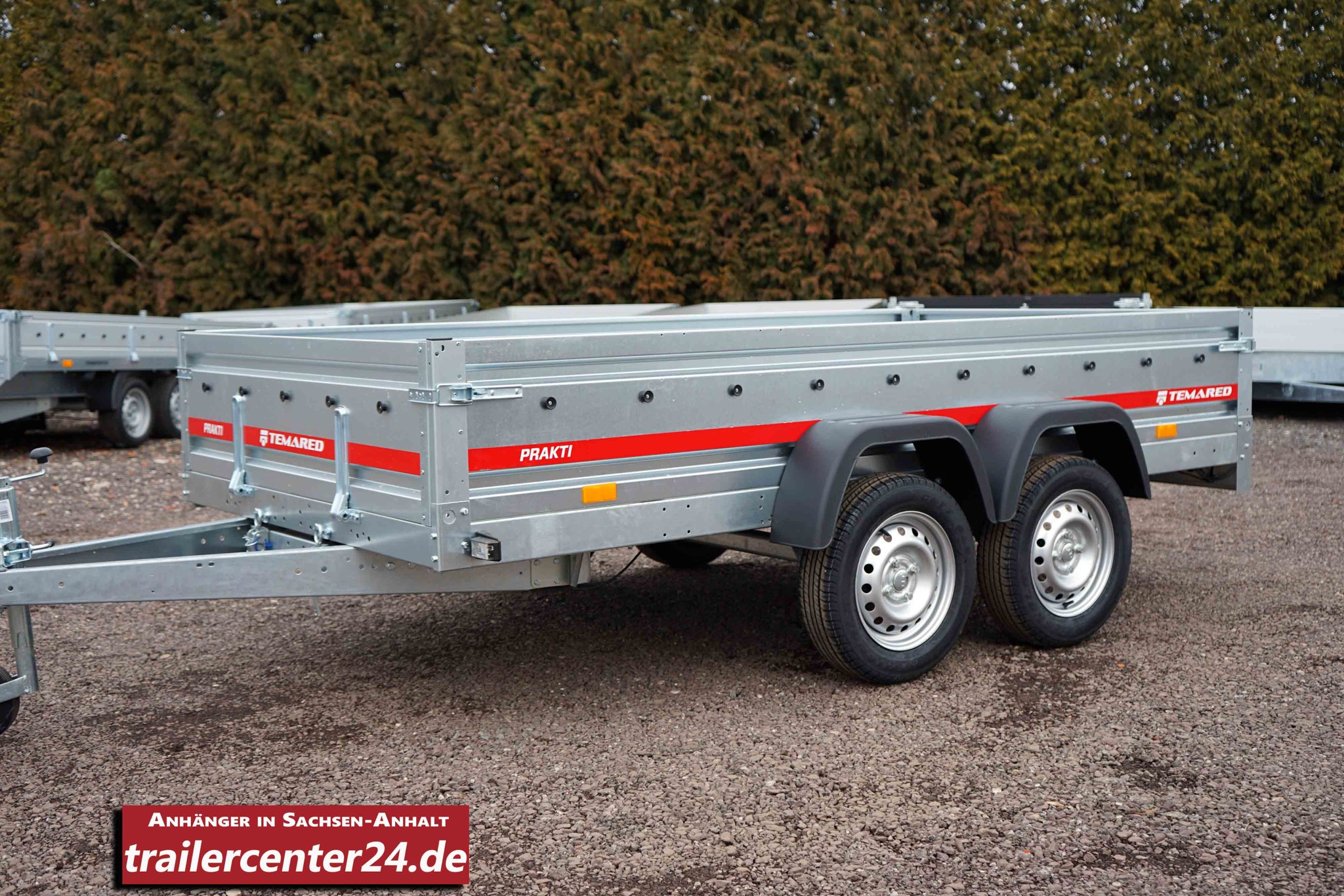 Bild von 750 kg Kastenanhänger Tandem incl. 100 km/h - 2,96 x 1,50m Pro