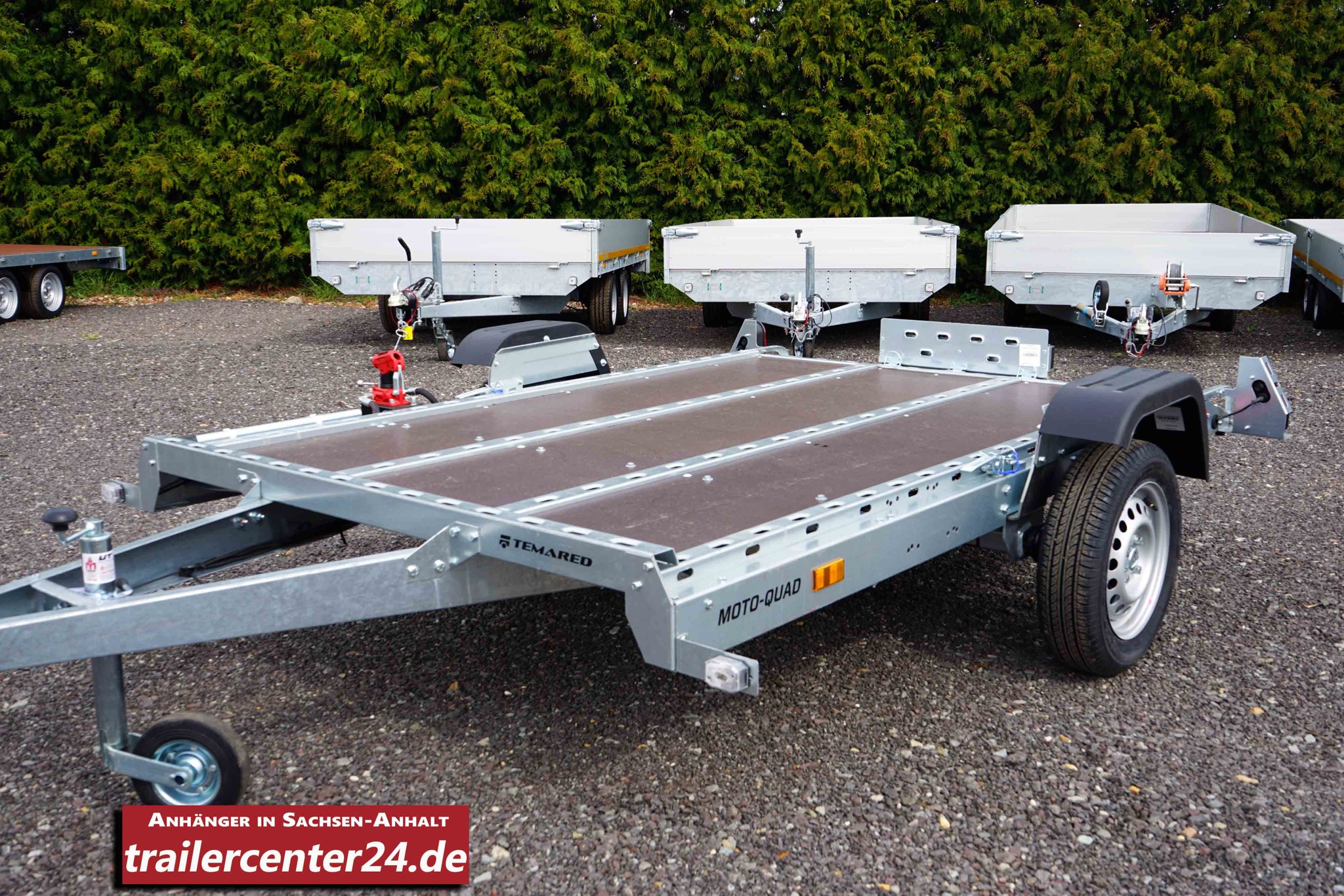 Bild von 750kg - Moto-Quad - 100 km/h - Absenkanhänger - 2,60 x 1.60m