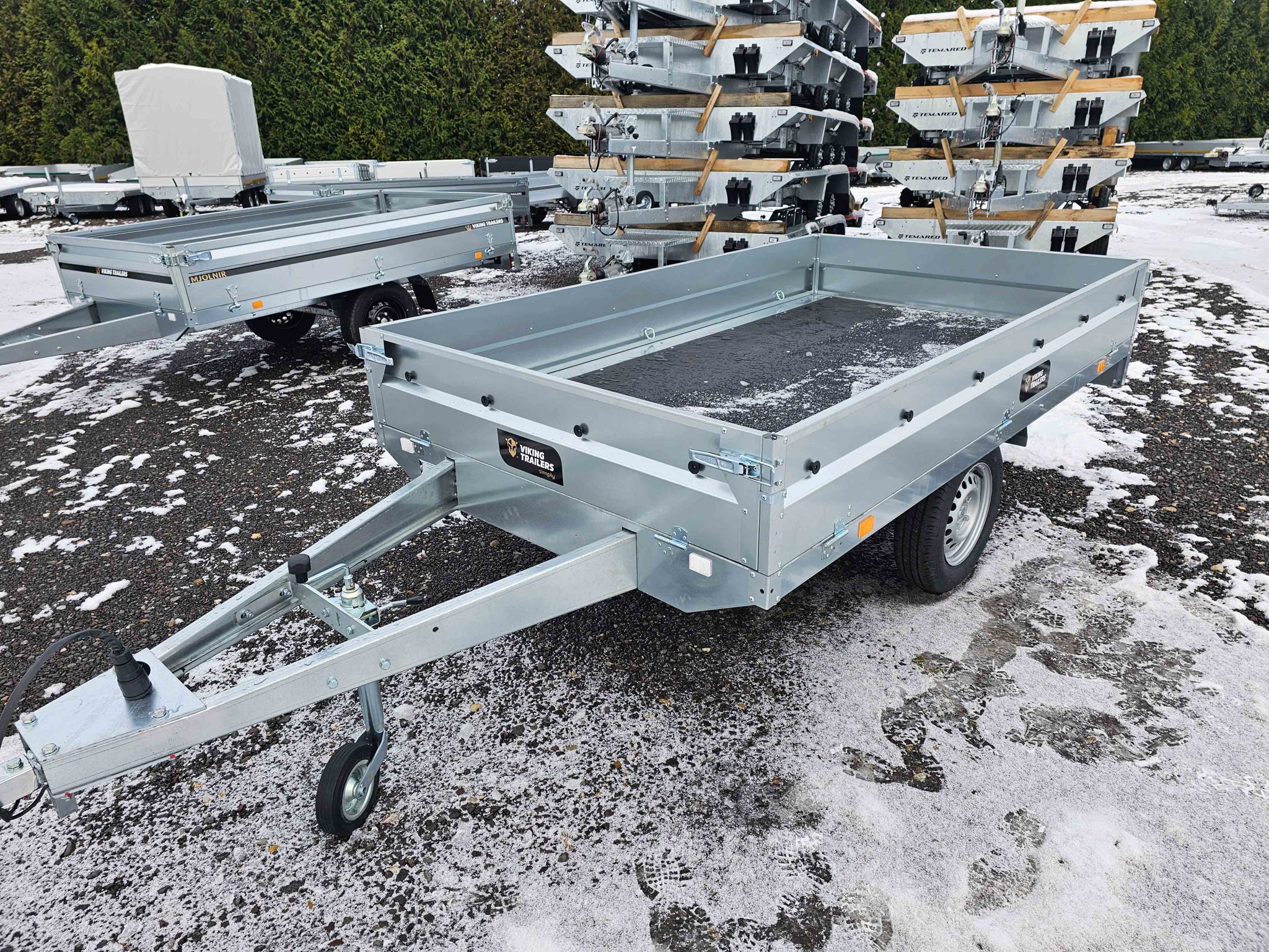 Bild von 750 kg - 1-Achser Allzweckanhänger 2,53 x 1,46m