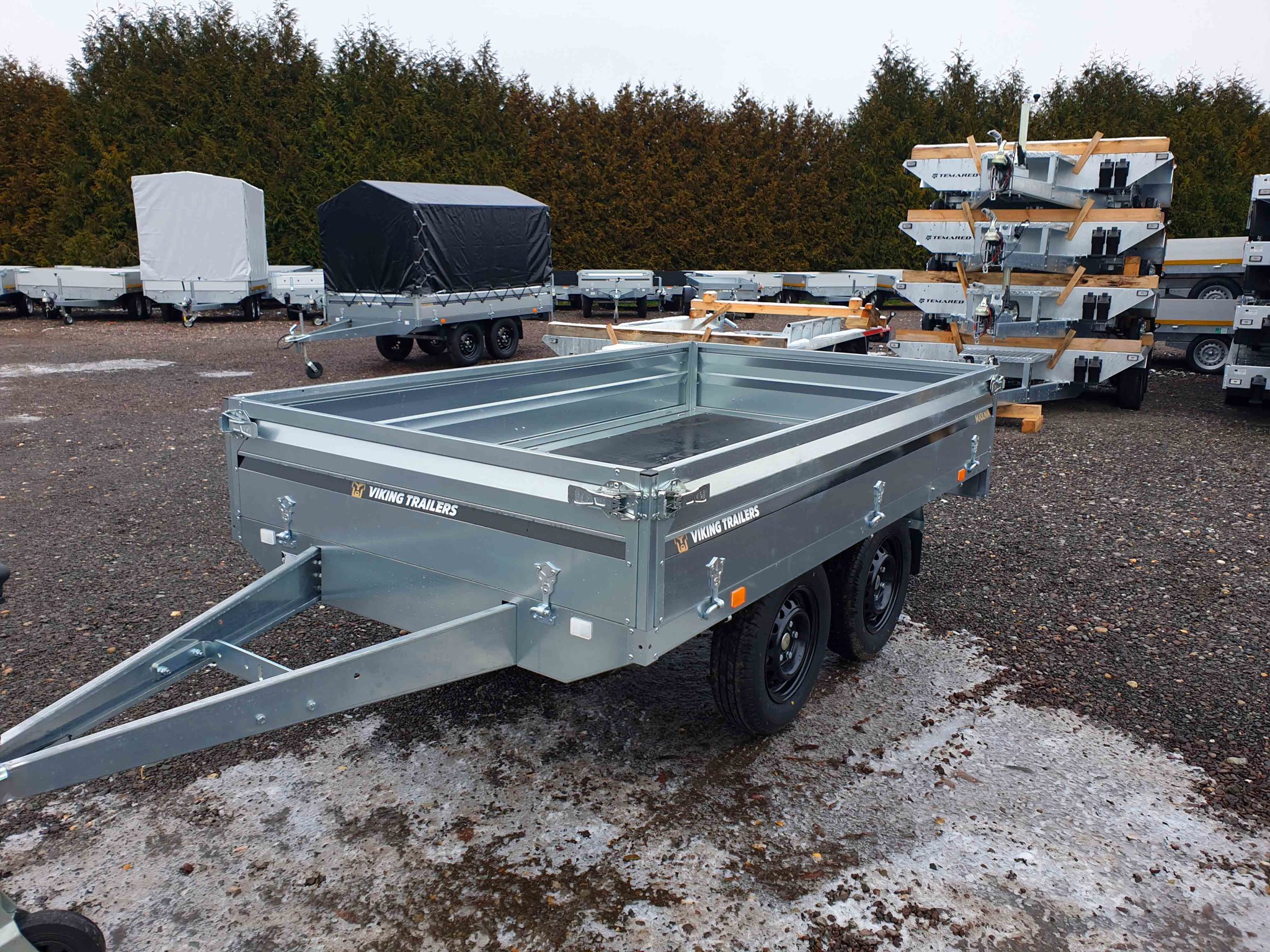 Bild von 750 kg - Tandem Allzweckanhänger 2,53 x 1,46m inkl. 100 Km/h