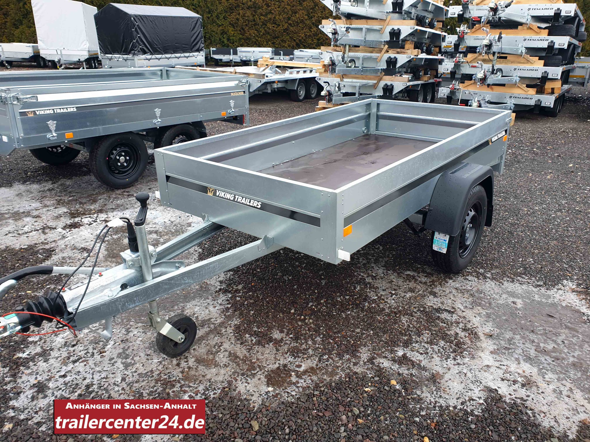 Bild von 1.0t - Allzweckanhänger 2,32 x 1,25m inkl. 100 Km/h